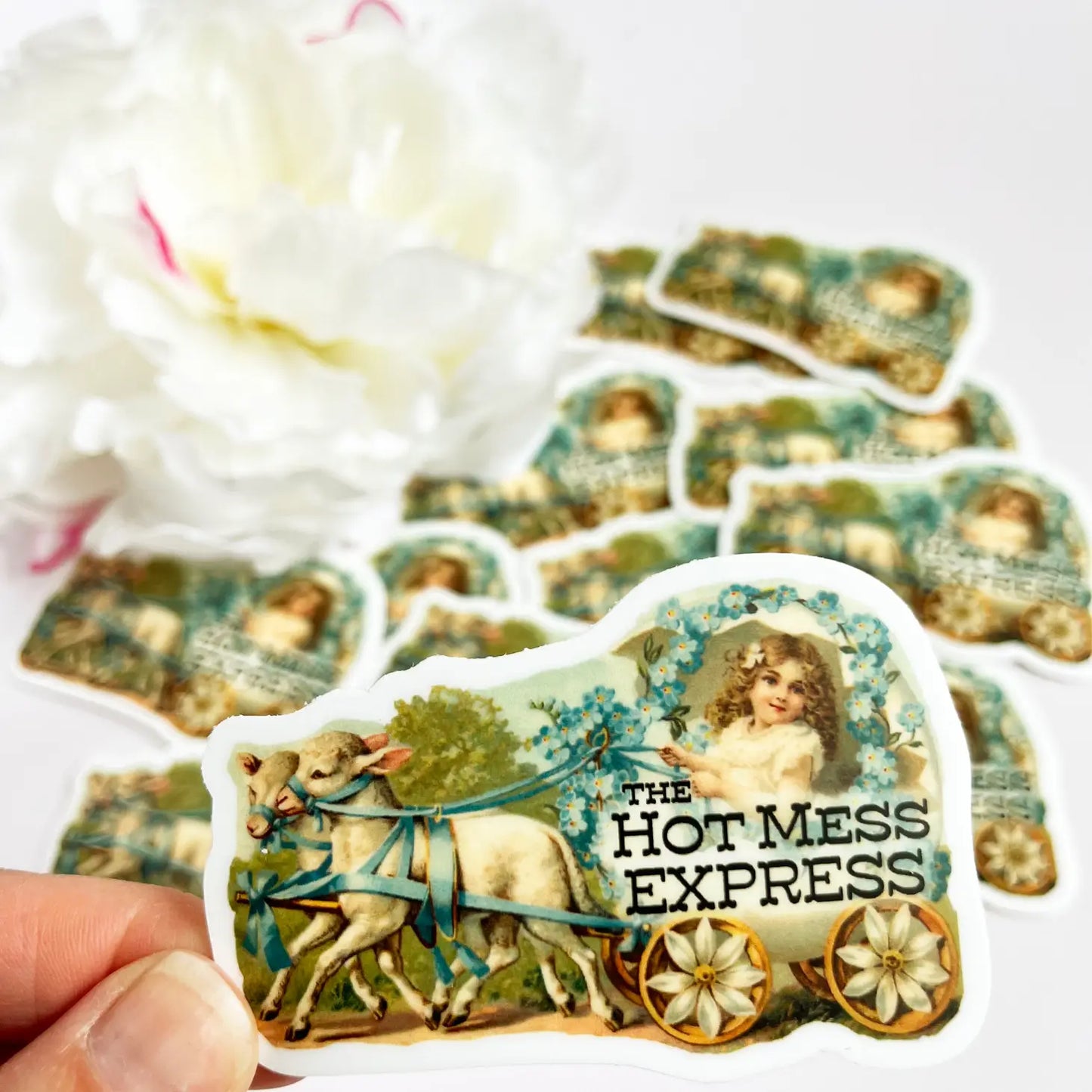 Hot Mess Express Vinyl Sticker