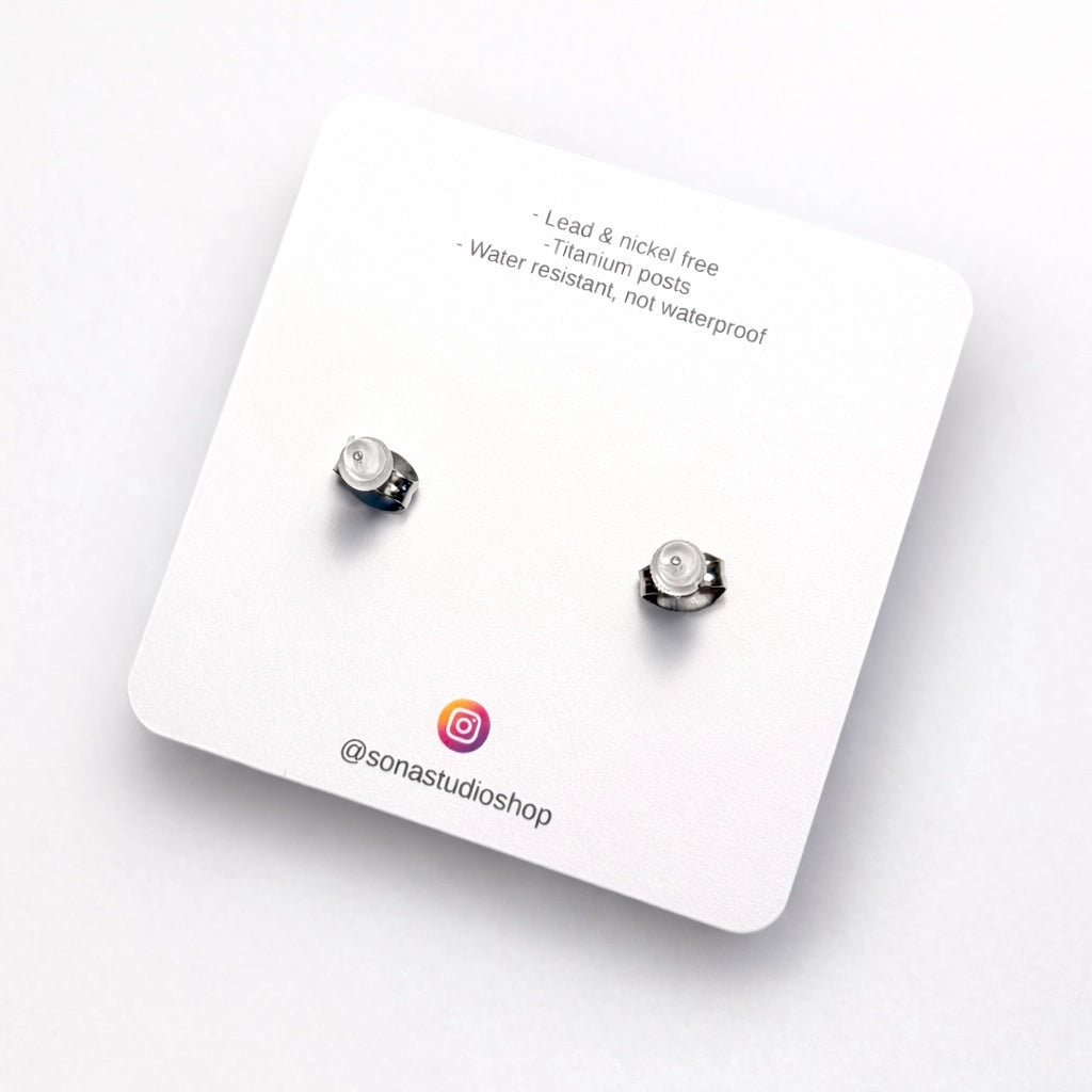 Raccoon Earrings