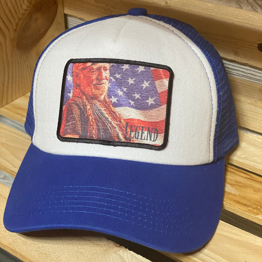 Willie Nelson Legend Trucker Hat