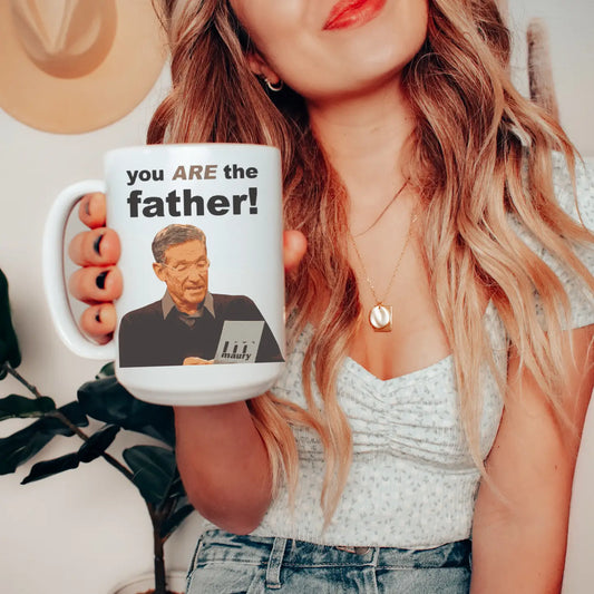 Maury You Are the Father Coffee Mug