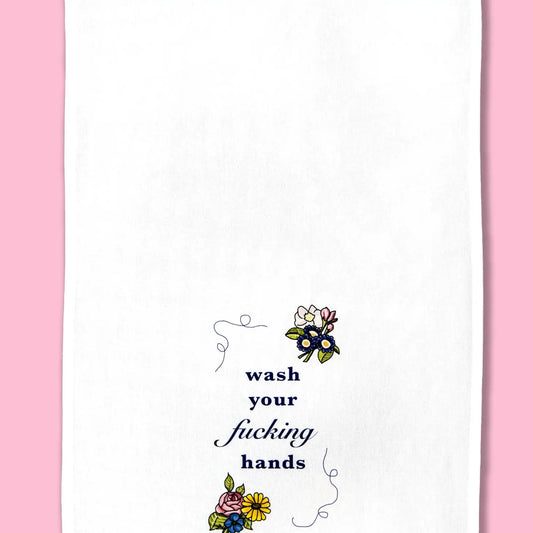 Wash Your F*cking Hands Kitchen Towel