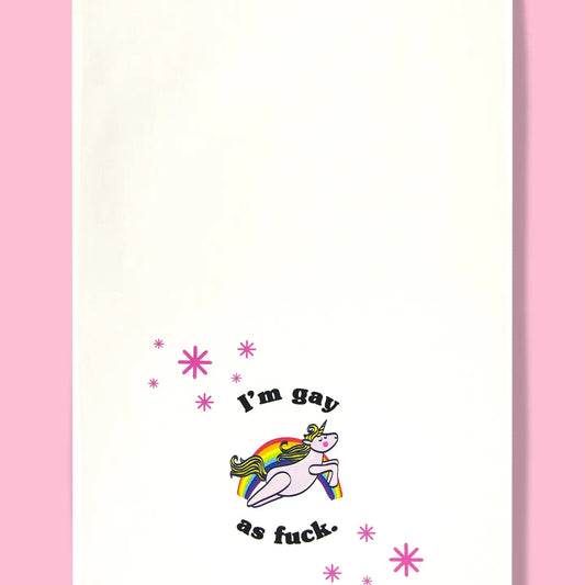 I'm Gay As Fuck Dishtowel