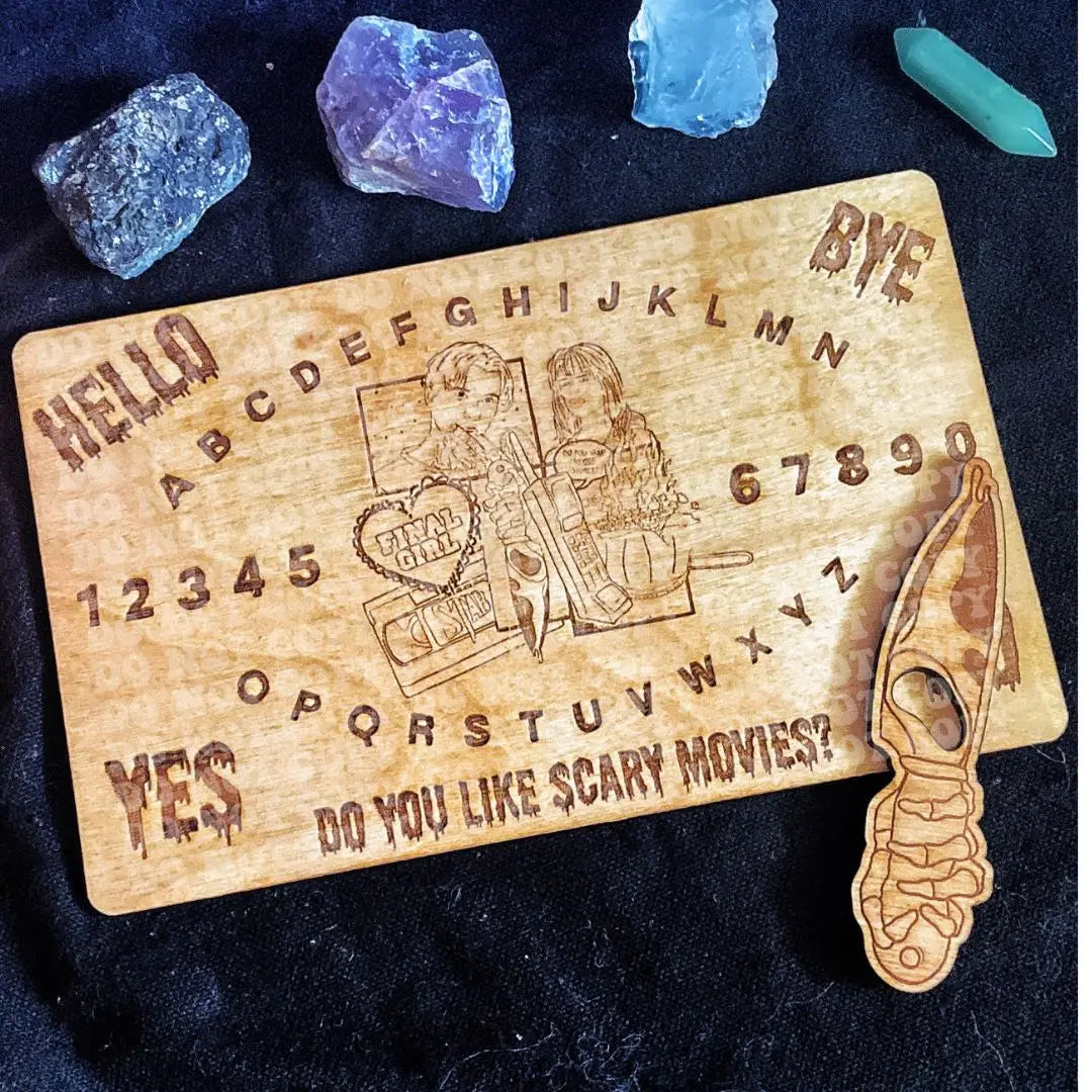 Scream Ghostface Ouija Board - Upcycled