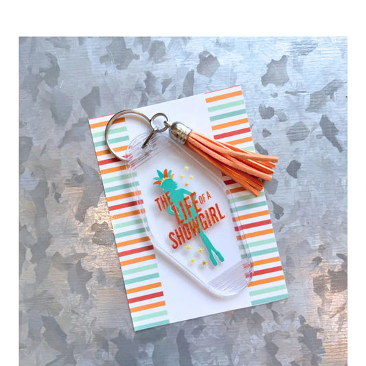 Taylor Showgirl Motel Keychain