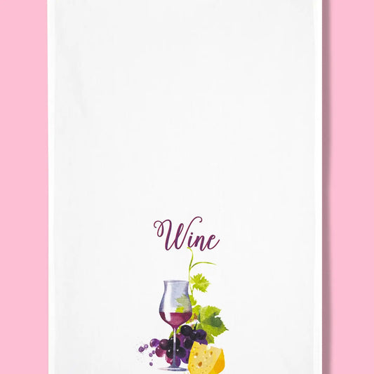 Wine - Get Fucked Up the Classy Way Dishtowel