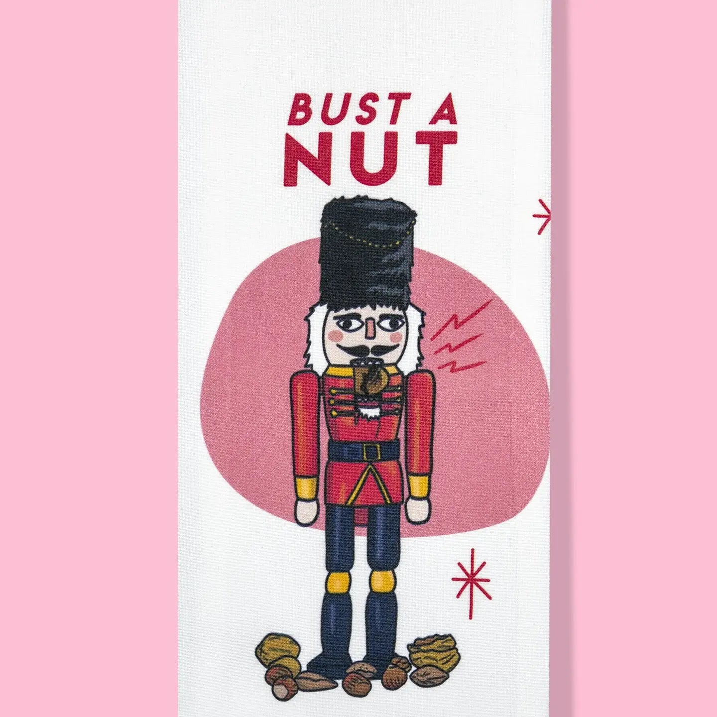 Bust A Nut Dishtowel