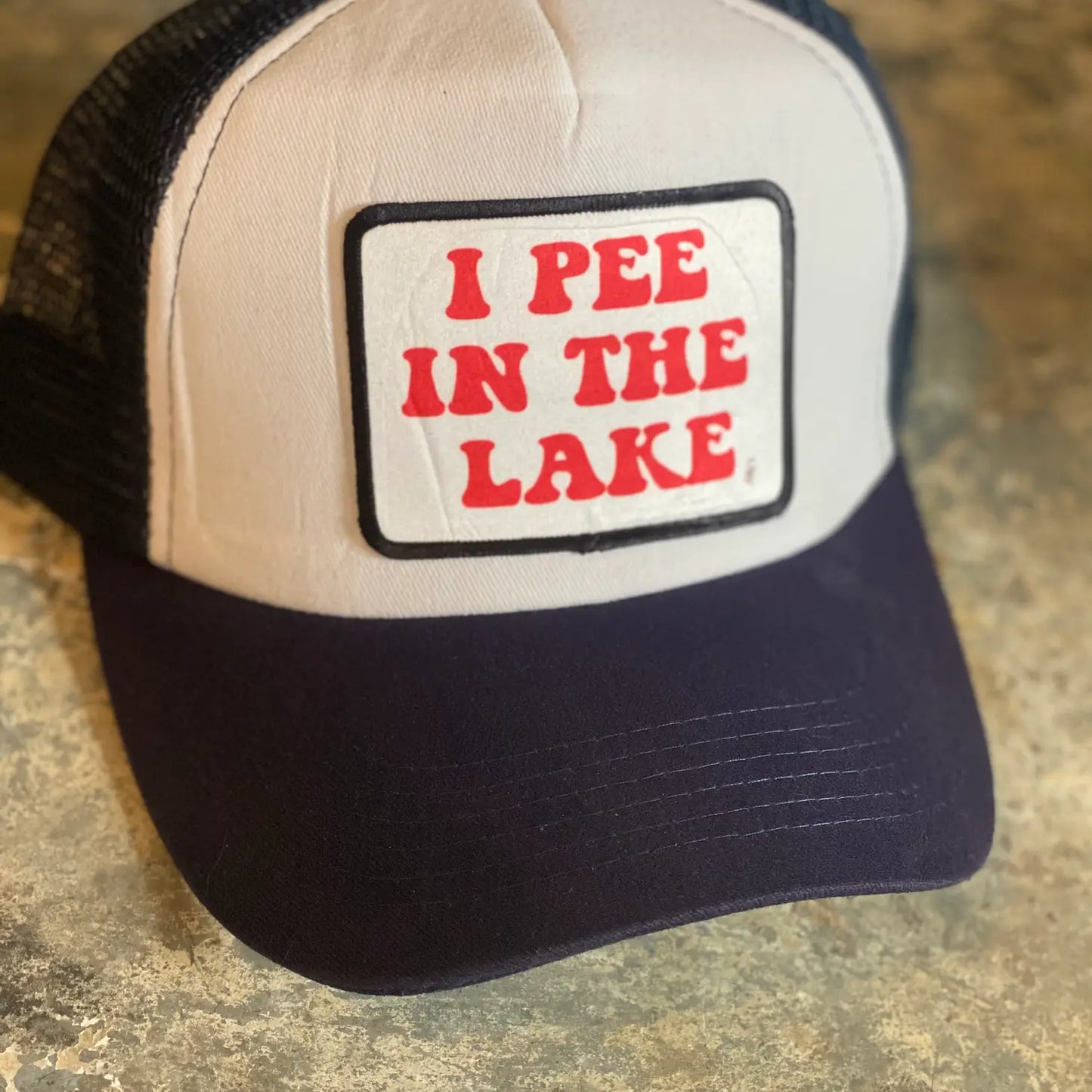 I Pee in the Lake Trucker Hat
