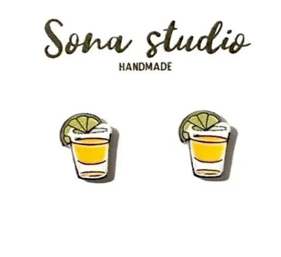 Tequila Shot Earrings