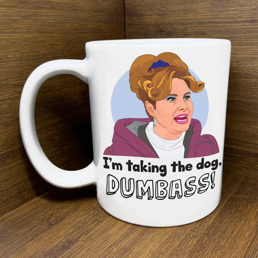 Jennifer "I'm Taking the Dog" Coffee Cup