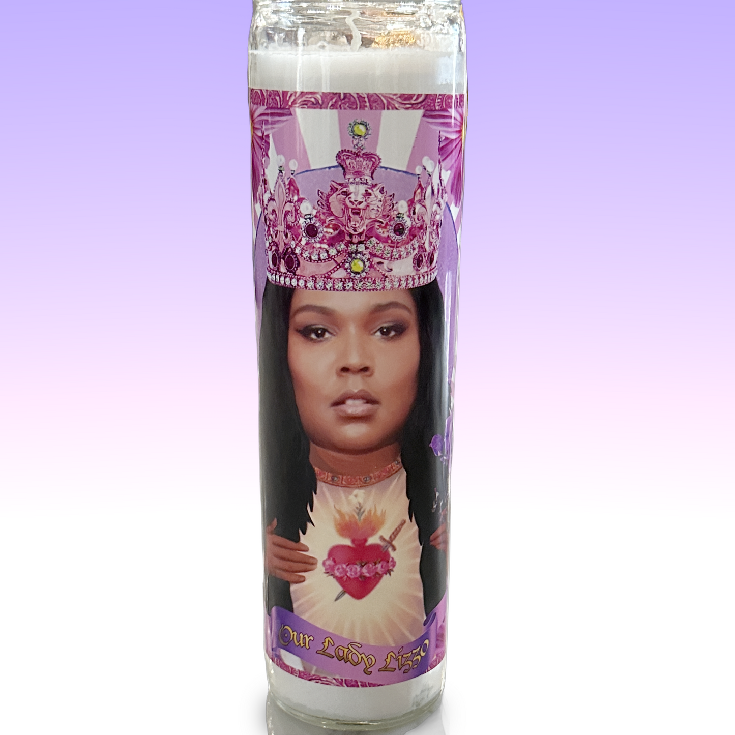Lizzo Saints Candle