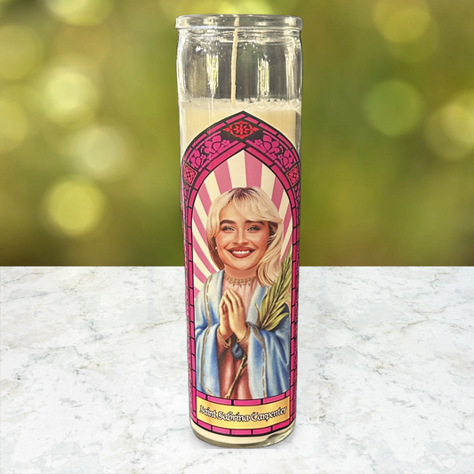 Sabrina Carpenter Parody Saint Candle