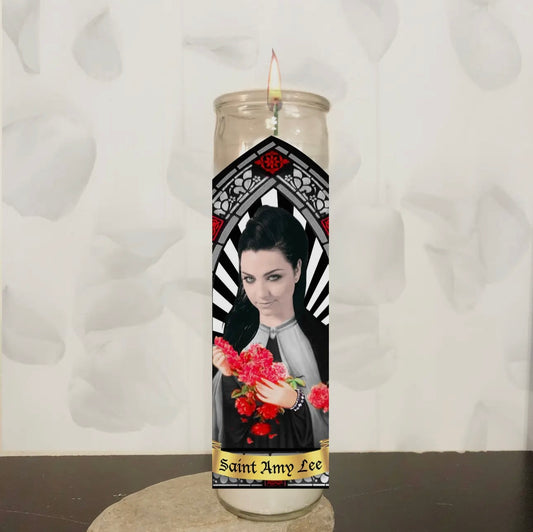 Amy Lee Parody Illustration Saint Candle