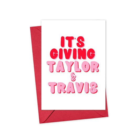Taylor & Travis Valentine's Day Card