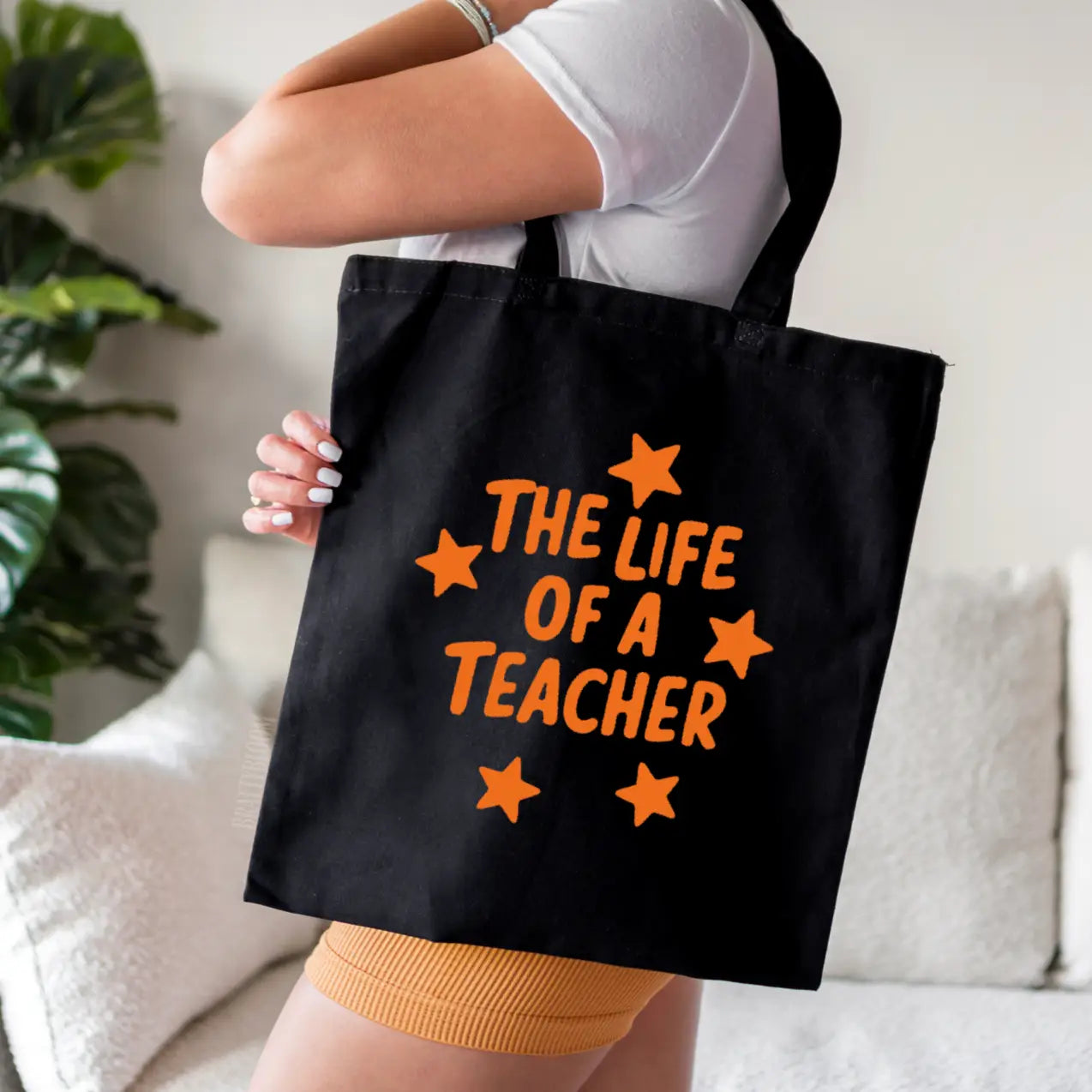 The Life of A Teacher Tote Bag