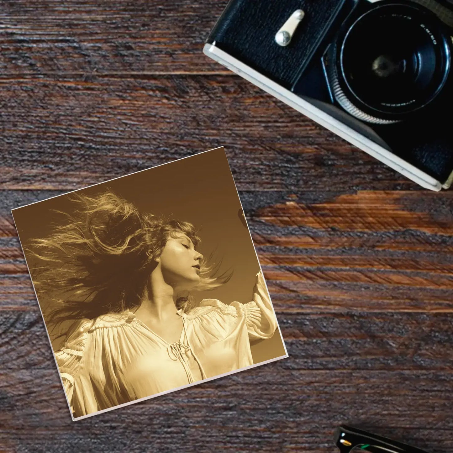 Fearless (Taylor's Version) Taylor Swift Album Coaster