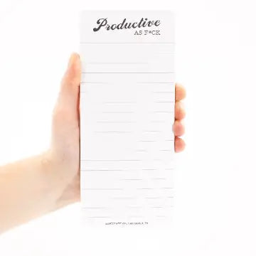 Productive As F*Ck Notepad