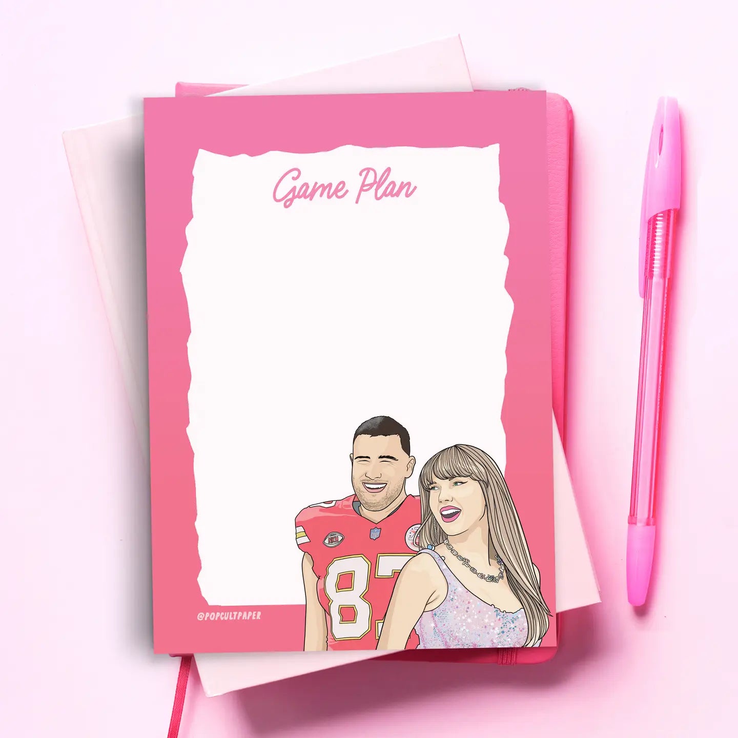 Taylor & Travis "Game Plan" Notepad