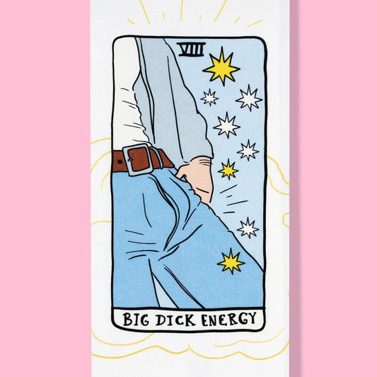 Big Dick Energy Tarot Kitchen Dishtowel