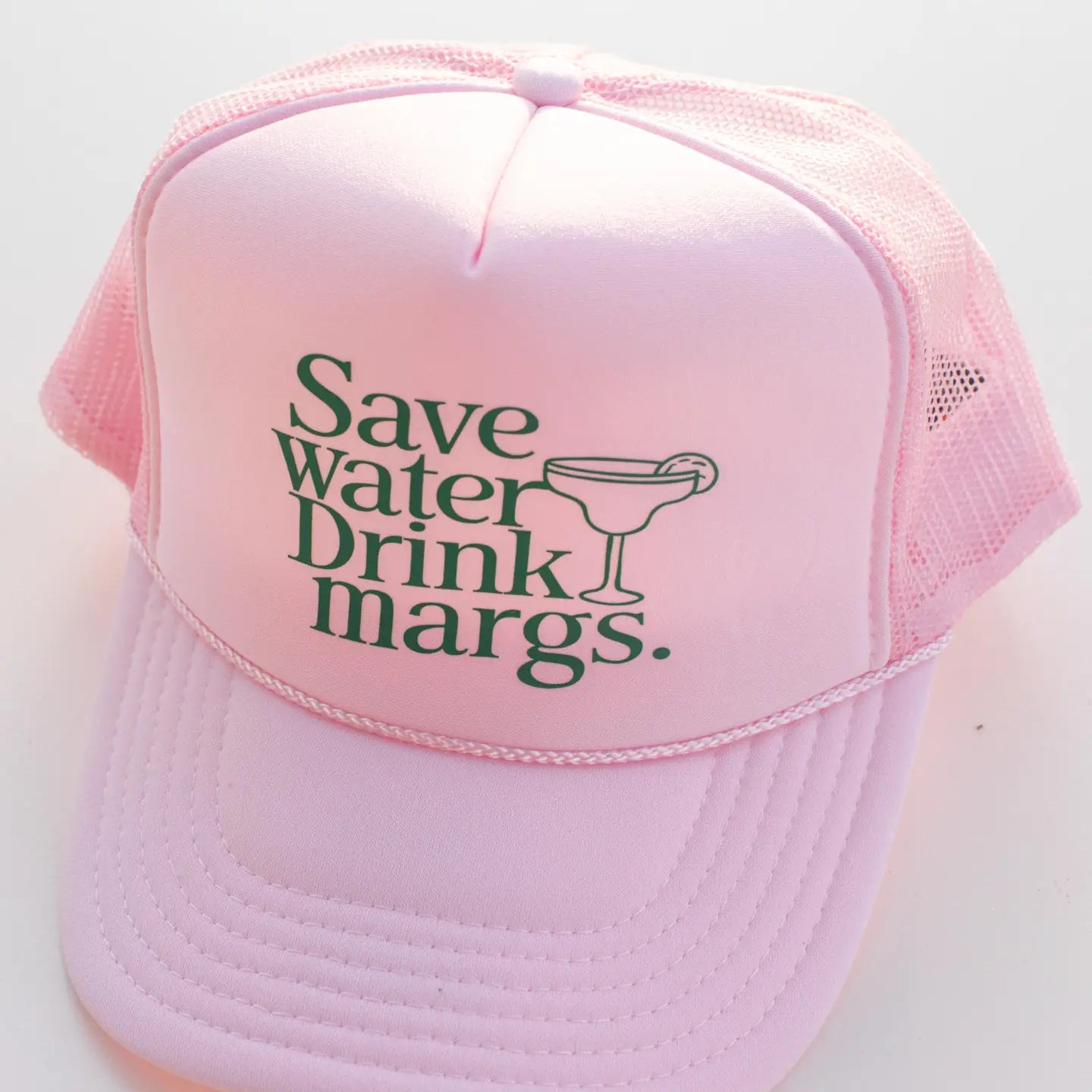 Save Water Drink Marg Summer Trucker Hat Cap