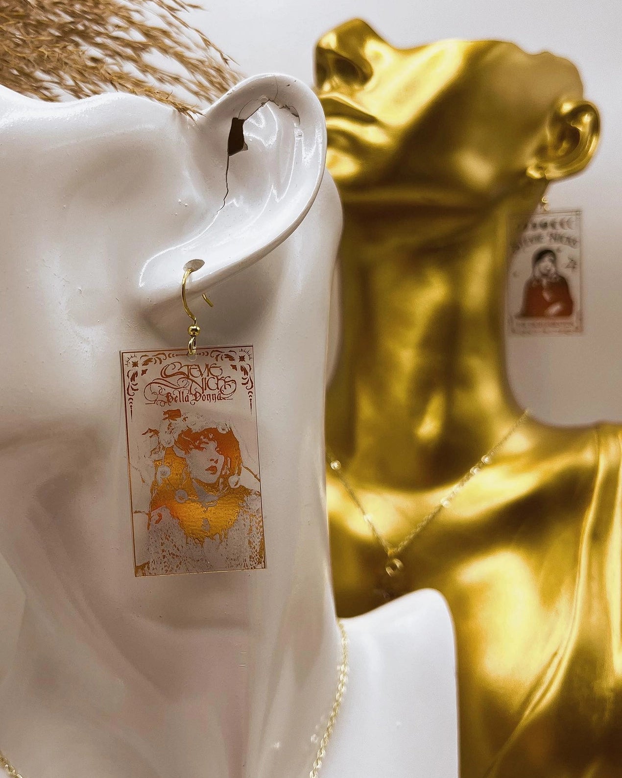 Stevie Nicks the High Priestess Tarot Inspired Earrings