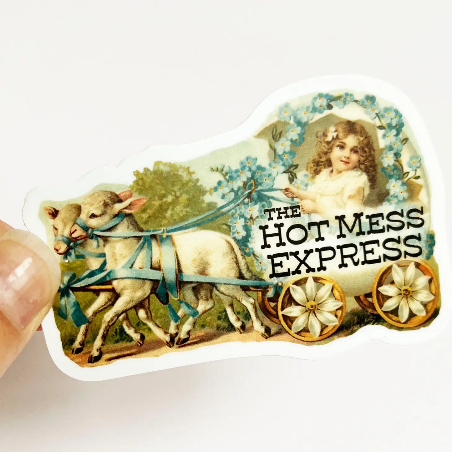 Hot Mess Express Vinyl Sticker