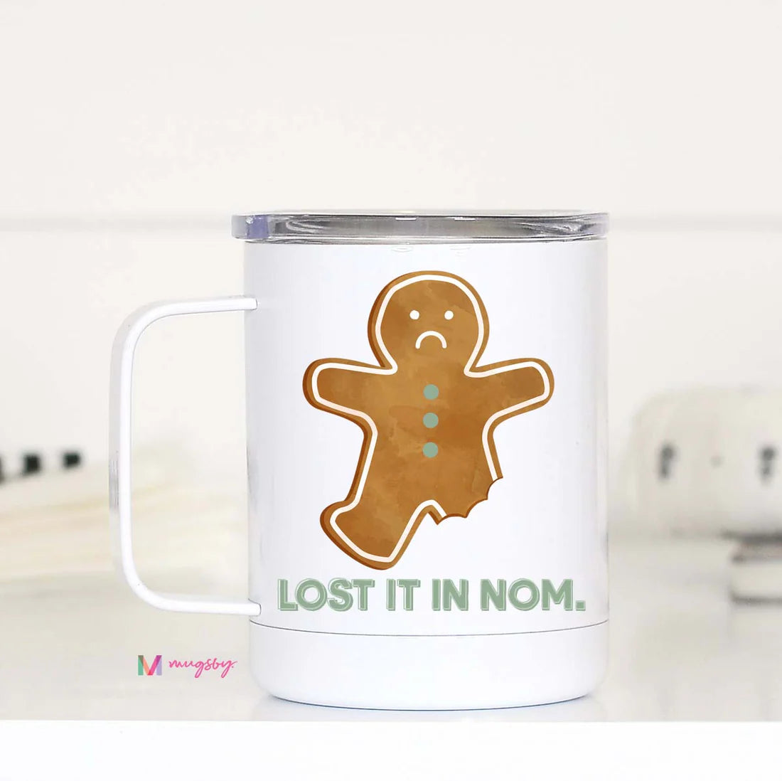 Lost it in Nom Funny Christmas Travel Cup