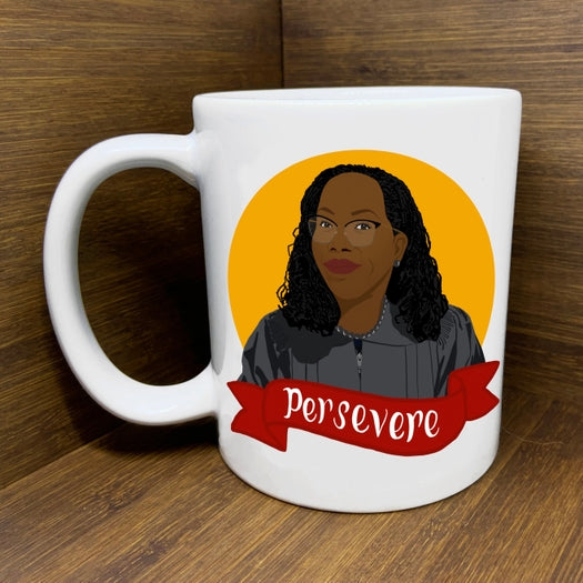 Persevere Judge Ketanji Brown Jackson Coffee Mug