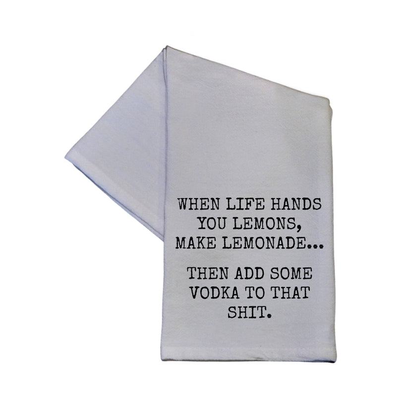 When Life Hands You Lemons Kitchen Towel