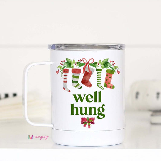 Well Hung Christmas Travel Cup