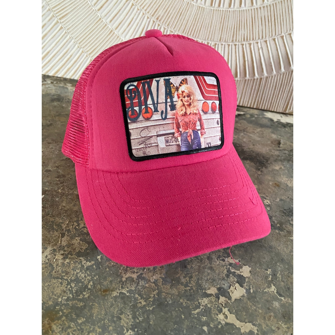 Diva Dolly Trucker Hat Pink