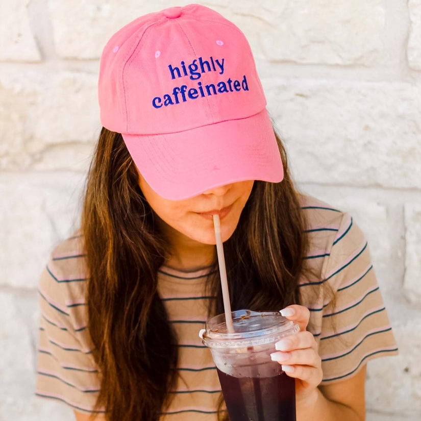 Highly Caffeinated Baseball Hat