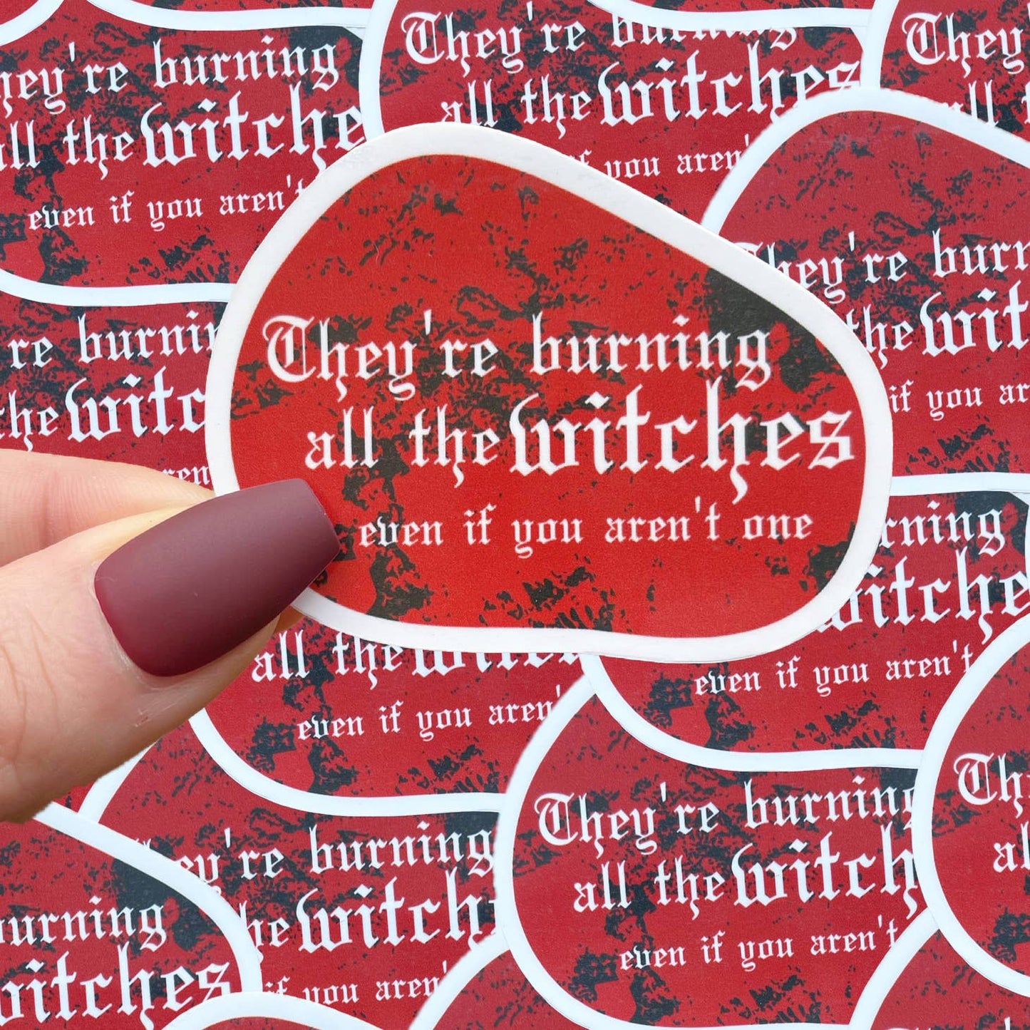 Taylor "Burning Witches" Sticker