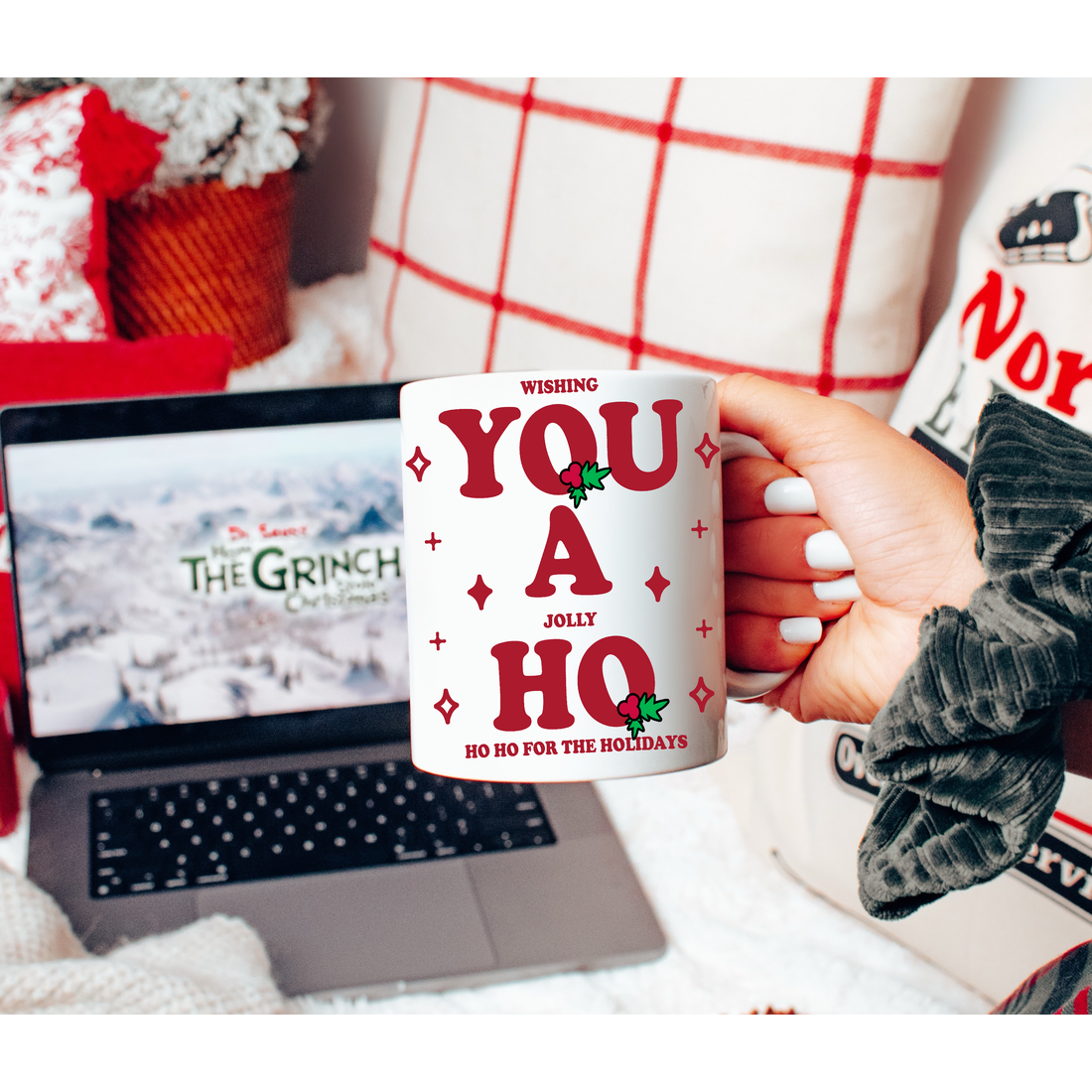 You A Ho Christmas Coffee Mug