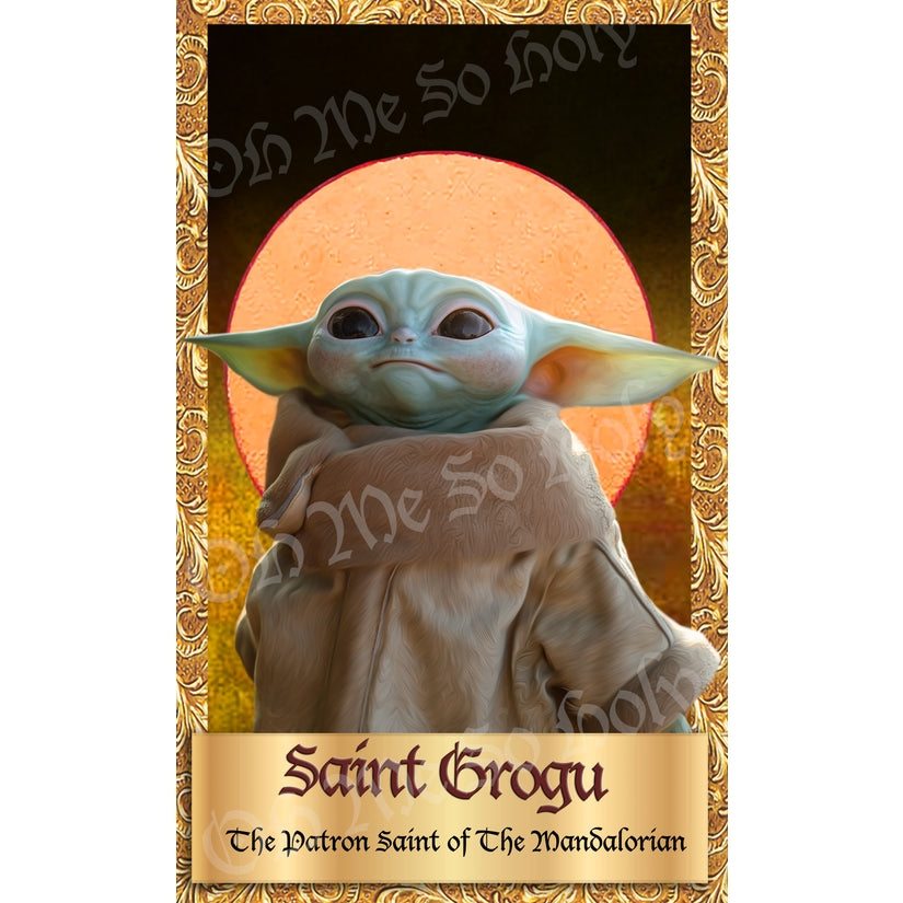 Grogu (Baby Yoda) Saint Candle