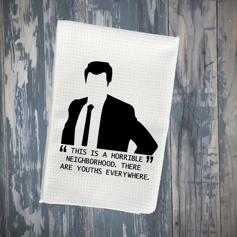 Schmidty Youths Everywhere Kitchen Towel