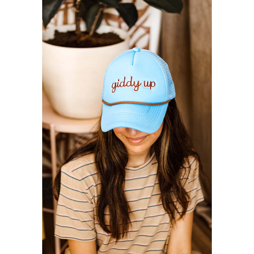 Giddy Up Funny Trucker Hat