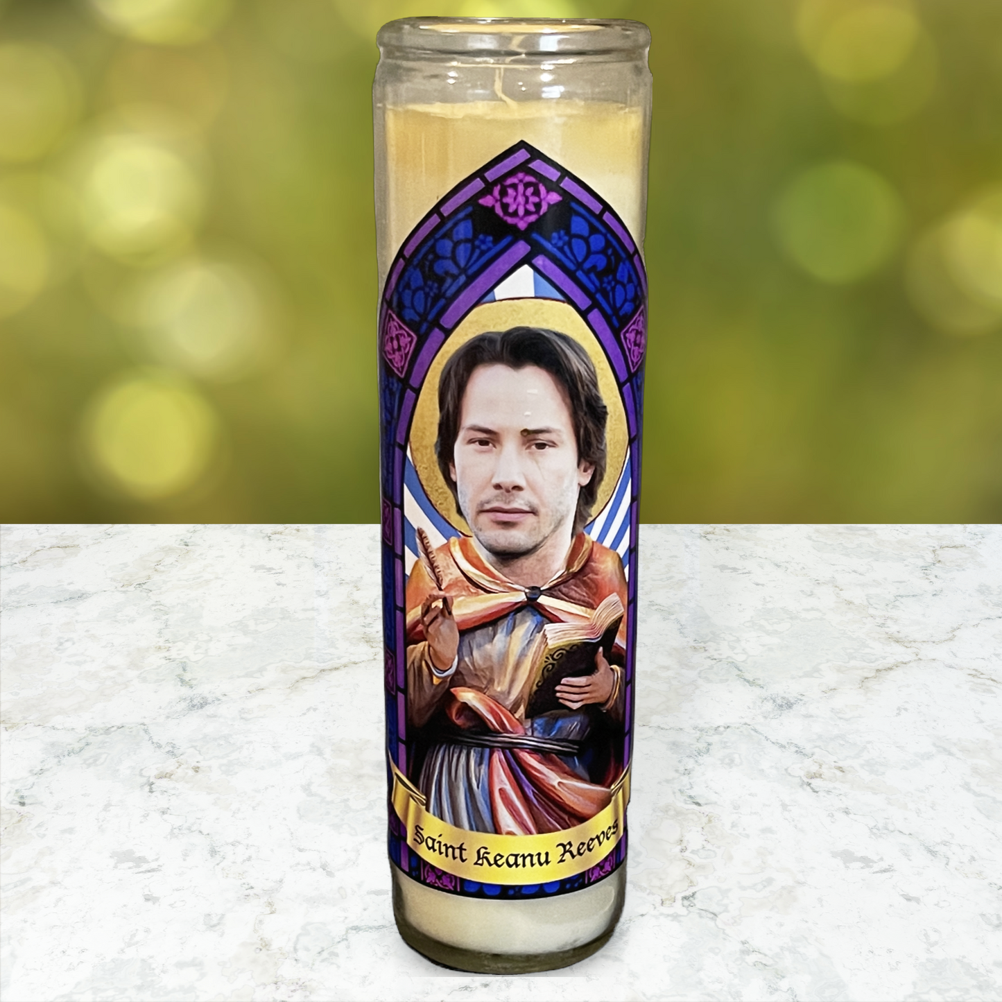 Keanu Reeves Parody Saint Candle