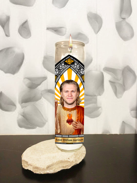 Karlsson Parody Saints Candle