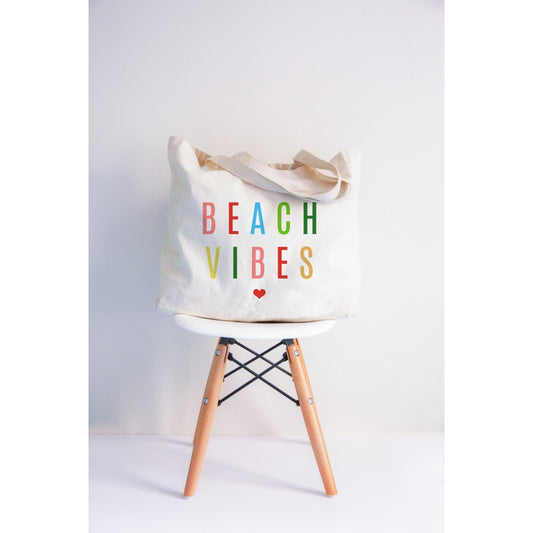 Beach Vibes Multicolor Extra Large Tote