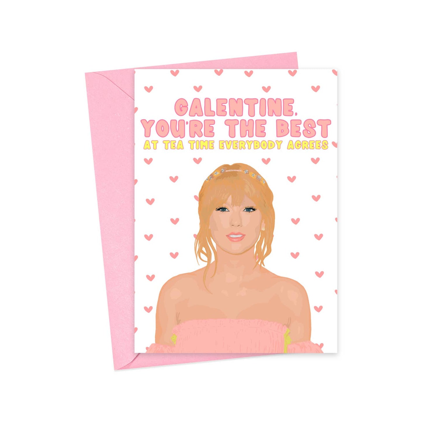 Taylor Swift Galentine's Day Card