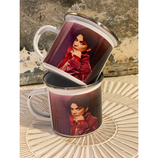 "Prince" Metal Coffee Mug