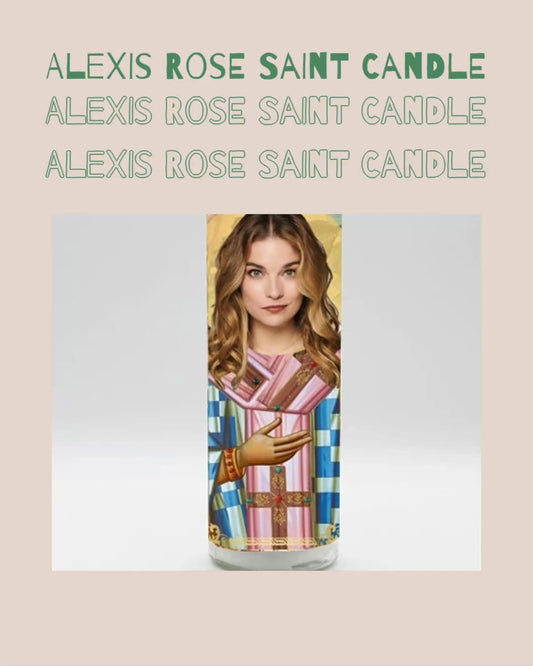 Alexis Rose Parody Illustration Saint Candle